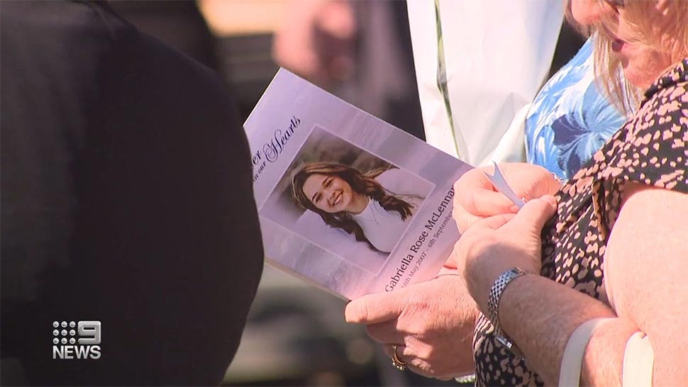 Gabby McLennan was one of five teenagers killed when a ute crashed at Buxton on September 6. (9News)