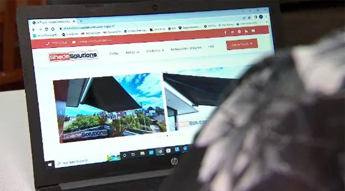 빅토리아 주 암 환자 수십명 돈을 지불하고도 물건을 받지못해 Shade Solutions has allegedly not delivered on customers' orders. (Nine)