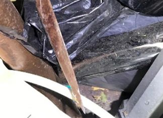 시드니, 위협을 느껴 찌른 사람이 알고보니 경찰 The weapon allegedly used in the stabbing