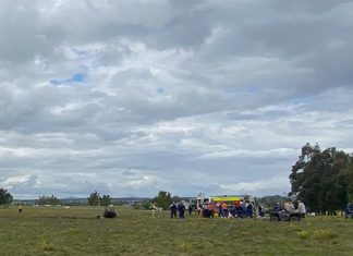 NSW 헌터 밸리, 경비행기 추락, 비행사 몸의 80%에 화상을 입어 A man has suffered burns to 80 per cent of his body after the light plane he was piloting burst into flames and crashed (NSW Ambulance)