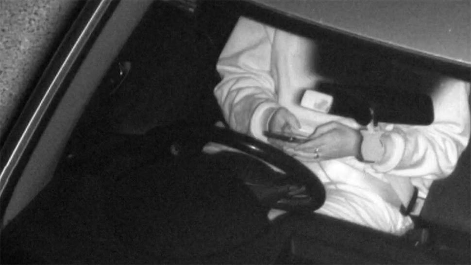 Dangerous drivers caught on camera on their mobile phones or wearing a seatbelt the wrong way have been given huge fines. (Nine)