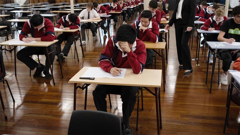 From 2026, all NSW students will undertake maths exams in their HSC. (Nick Moir)