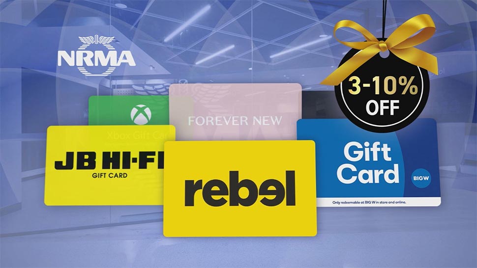 NRMA members can also buy gift cards at a discounted price. (9News)