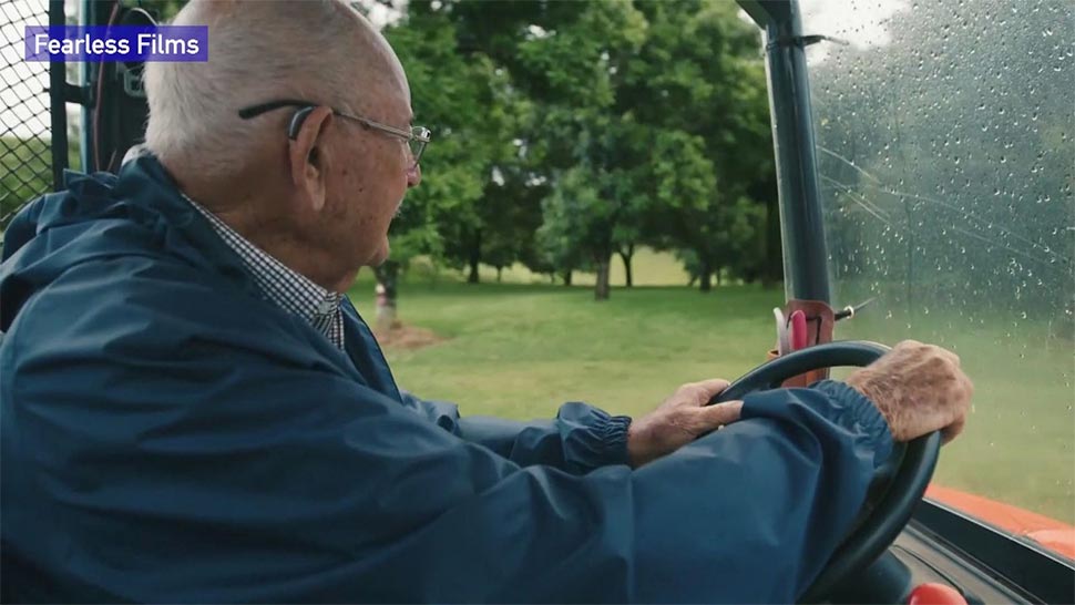 To mark International Day of the Older Person on October 1, Henri was approached by Feros Care to be featured as part of their Fearless Film series. (NBN)