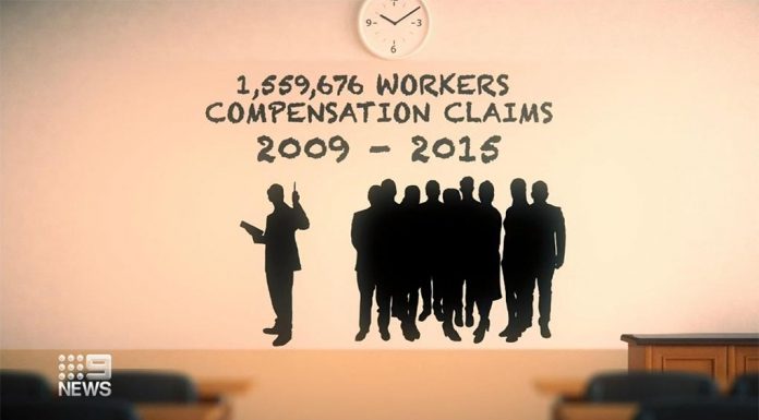 호주, 교사가 폭행당할 위험이 가장 높다는 연구 Teachers are at far greater risk of being injured in an assault or suffering a mental health condition than any other profession, according to new research. (Nine)