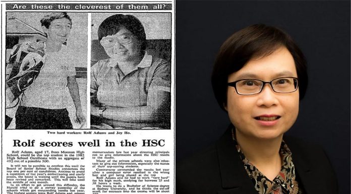 HSC, 미래 인생의 시작일 뿐이다 Joy Ho was music captain and scored highest in French and English during her HSC, but always knew she wanted to go into medicine.