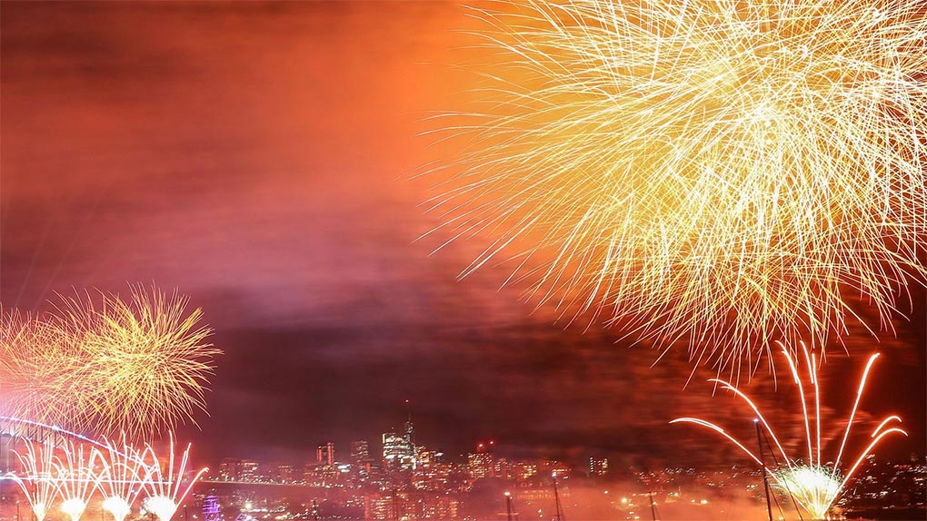 Only legal and registered fireworks are allowed to take place in NSW. (Roni BintangGetty Images)
