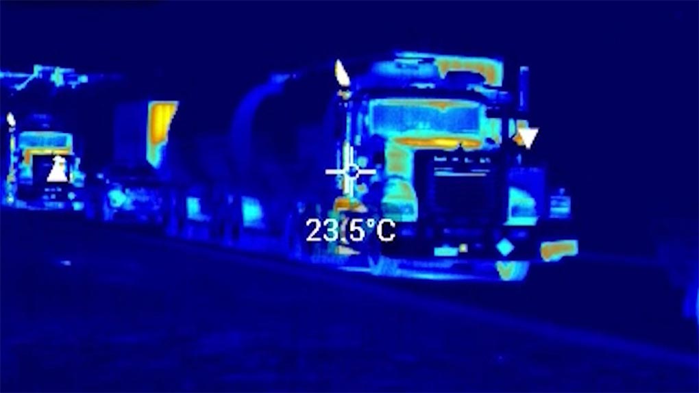 The cameras even boast infrared technology. (9News)
