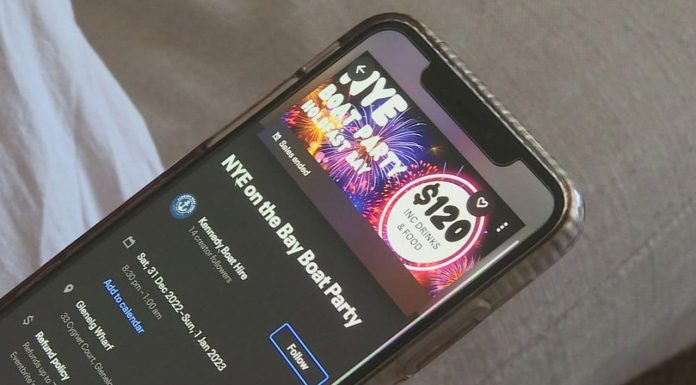 호주 크루즈, 사기당한 파티 참석자에게 환불금 발행 The event was advertised on Facebook. (9News)