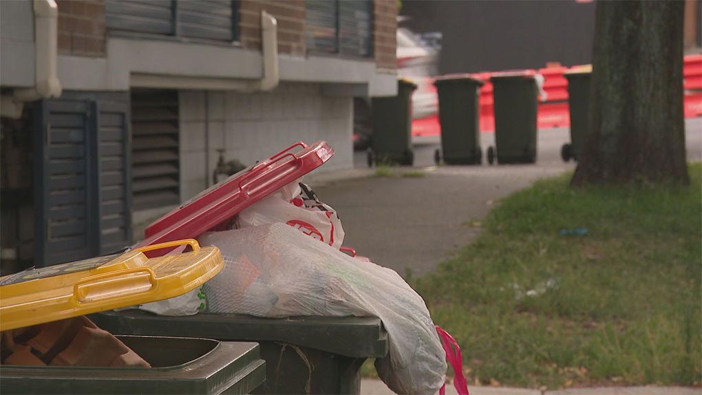 35,000 bins in Sydney won't be collected today as union strikes (Nine)-1