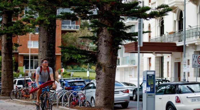 시드니 해변 길가 주차비 비싸 가기 두려워! Street parking in Manly is among the most expensive in Sydney, costing $10 an hour.CREDITNIKKI SHORT