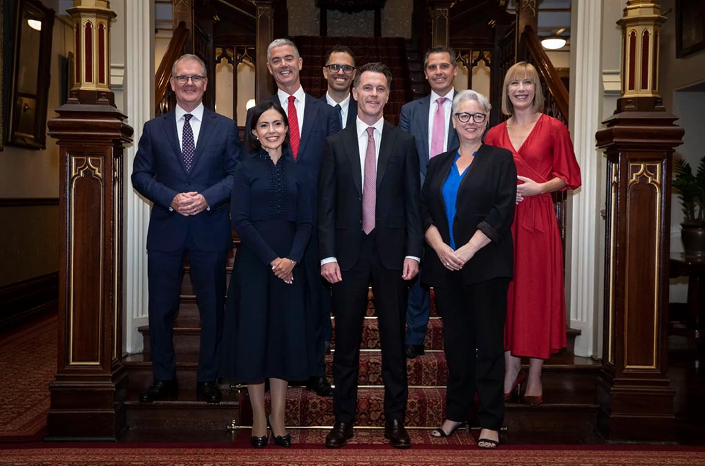 The government’s interim cabinet were sworn in this morning.CREDITJESSICA HROMAS