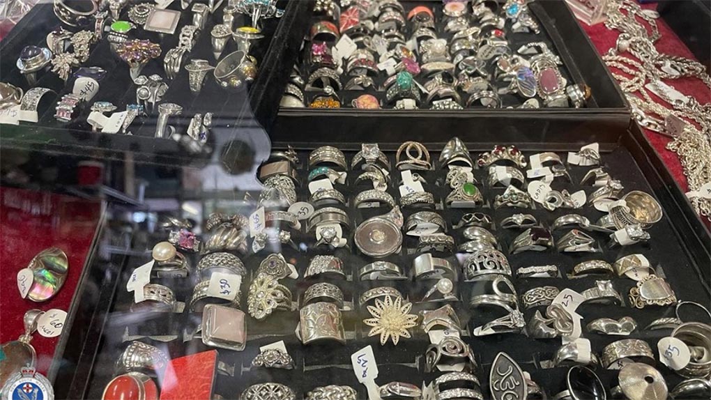 Jewellery worth $100,000 was stolen from an antiques shop in a small NSW town over Easter, leaving the business owner devastated. (Supplied)-