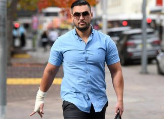시드니 Auburn 전 부시장, 협박 혐의 Mehajer, seen here in 2019, faces a string of domestic violence charges. (AAP)