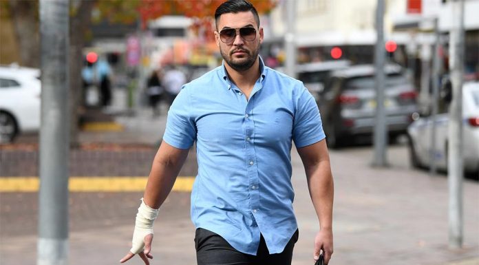 시드니 Auburn 전 부시장, 협박 혐의 Mehajer, seen here in 2019, faces a string of domestic violence charges. (AAP)