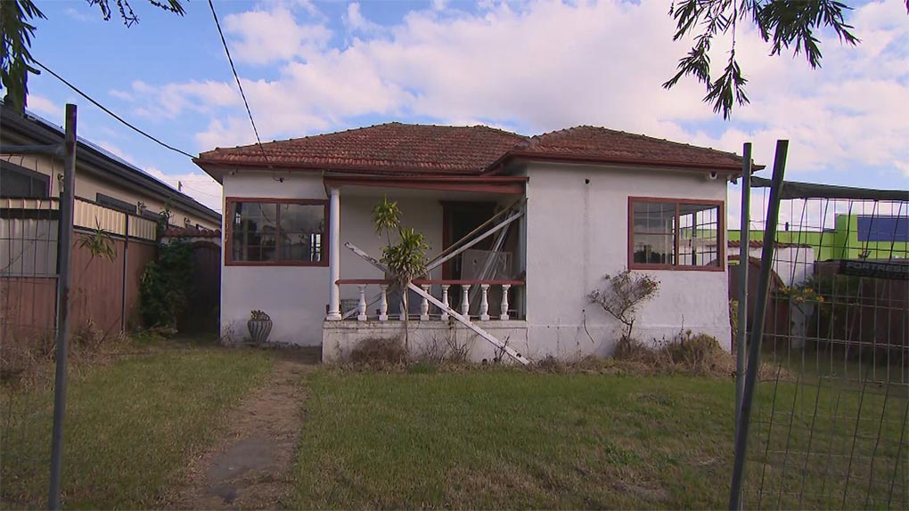 The Greenacre home being offered to rent for free if tenants renovate the property. (Nine)-2