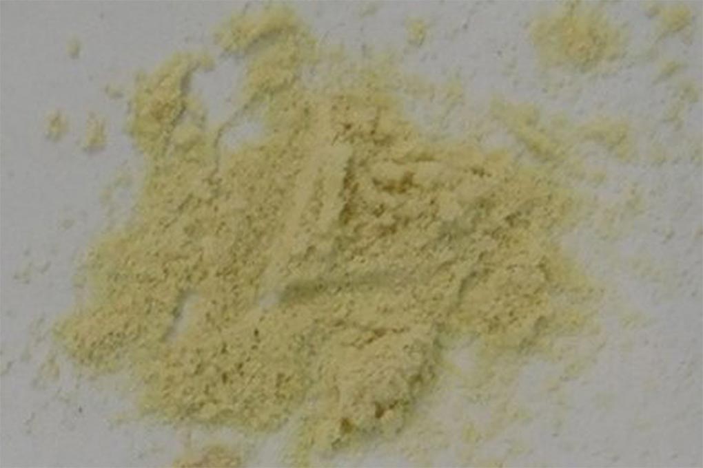 NSW Health issued the warning ﻿for drugs in a yellow power form from the Central Coast. (NSW Health)