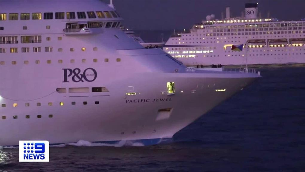 P&O Cruises have been running in Australia for 90 years. (Nine)