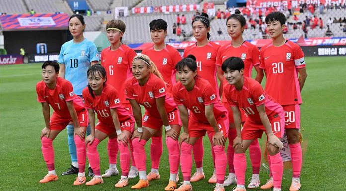 호주.한국 16강진출 가능 South Korea will taking part in their third consecutive Women’s World Cup. Photograph Jung Yeon-JeAFPGetty Images