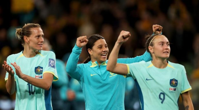 호주 전국 Matildas열풍 – 12일 강 팀 프랑스와 8강 한판승부 (Hamish BlairAP)