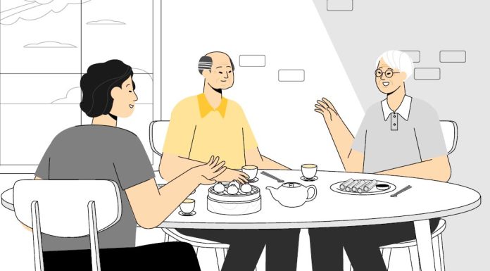 노인분들과 소통하기