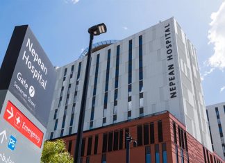 시드니 서부 살면 뇌졸증 응급처치 ‘시한폭탄’ Nepean Hospital. CREDIT JAMES BRICKWOODSMH