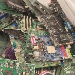 The metals are harvested from unused devices at a factory in Sydney. (9News)