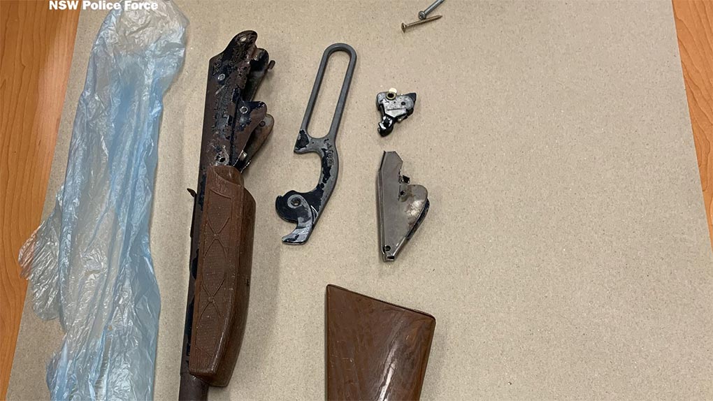 A number of weapons were also seized. (NSW Police)