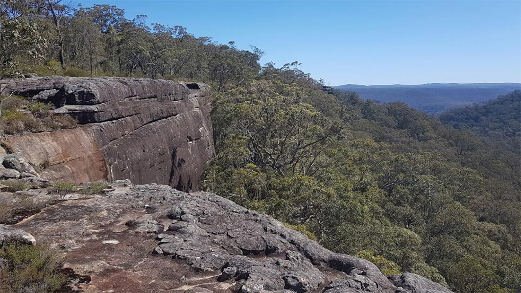 A woman has died after falling 50 metres from the popular lookout on the McKenzie's Saddle walking track. (Google Maps)