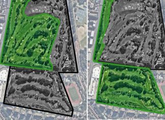 무어 파크 골프장 9개홀 축소 녹지공원 조성 The City of Sydney council has put forward two options to reduce the 18-hole golf course at Moore Park to nine holes, accompanied by about 20 hectares of parkland. CREDITCITY OF SYDNEY