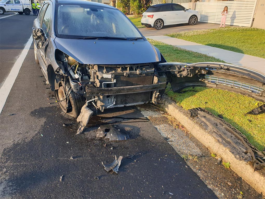 The teenage L-Plater was arrested and charged with a string of offences. Photo Traffic and Highway Patrol Command- NSW Police Fore Facebook. (Supplied)