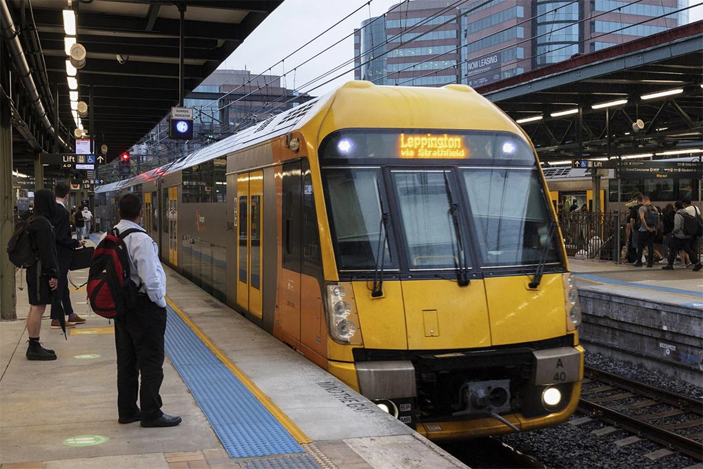 Commuters could receive alerts in real time. (Brook Mitchell)