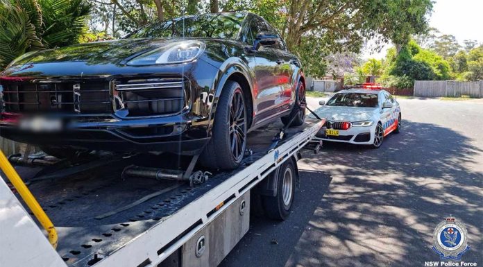 총격 사건을 막기 위해 시드니 전역에서 2백만 달러의 ‘킬카’ 압수 Police have seized over $2 million of cars across Sydney. (NSW Police)