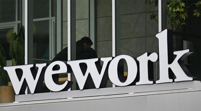 WeWork 파산 소식에 따른 보증금 회수에 대한 의문 제기 WeWork tenants are worried about their fate if the global co-working giant collapses. Picture Patrick T. FallonAFP.