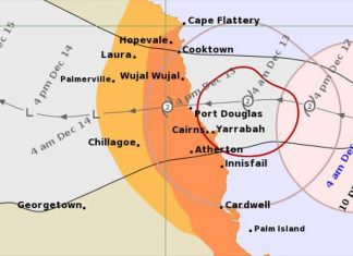 북 퀸즐랜드, 사이클론 재스퍼에 대한 경고 Cyclone Jasper is expected to redevelop into a category 2 system later today. (BoM)