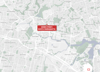 시드니 노스 파라마타, 남성을 납치한 혐의로 기소된 4명 OpenStreetMap contributors