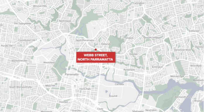 시드니 노스 파라마타, 남성을 납치한 혐의로 기소된 4명 OpenStreetMap contributors