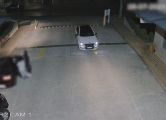 시드니 페렌츠 데이비드 스템러의 사망 사건 관련 CCTV 공개 Police have released CCTV footage of a Lexus, believed to be stolen, linked to the shooting. (NSW Police)