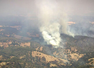 퍼스, 3100헥타르 이상 태운 산불 비상 The bushfire has been burning near Nanga Brook since Saturday.(ABC News)