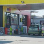 4.The 65-year-old male driver pulled into a petrol station and the man allegedly fled the scene. (Nine)