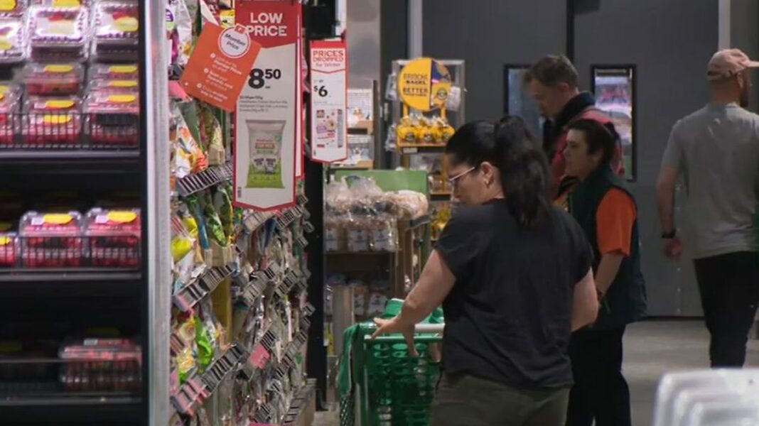 An ACCC survey of more than 13,000 customers found many younger Australians and low income households are spending up to a quarter of their yearly income on groceries. (9News)