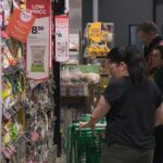 7.An ACCC survey of more than 13,000 customers found many younger Australians and low income households are spending up to a quarter of their yearly income on groceries. (9News)