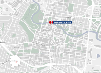 파라마타 강에서 익사로 추정되는 남성 시신 발견 openstreet_map_contributors