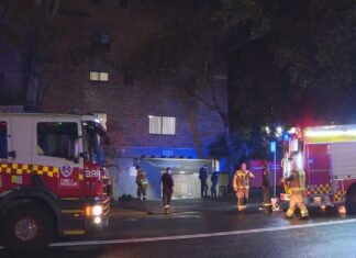 시드니 경찰관, 추적 중 총기 사용 Police are investigating after a driver deliberately drove at an officer with the vehicle later being found set ablaze at a Sydney apartment complex. (Nine)