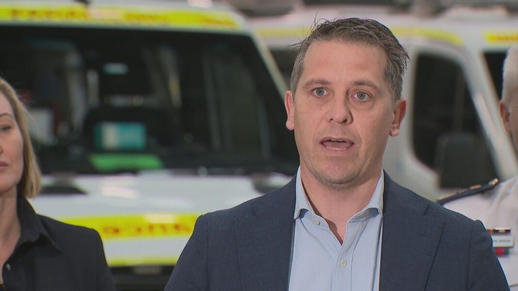 Minister for Health Ryan Park announced today the funding would be used to upgrade the ambulance patient allocation matrix system. (9News)