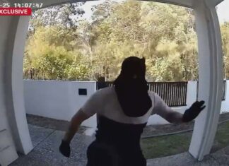 브리즈번 주민들을 공포에 떨게 하는 주택 침입 범죄 Vision of the break-in, exclusively obtained by 9News, reveals the latest in a spate of youth crime in the local area. (Nine)