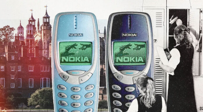 NSW 주정부, 14세이하 소셜 미디어 접속금지 검토 Eton has told new students they will have to use a basic Nokia. Schools in Australia are thinking about doing the same.