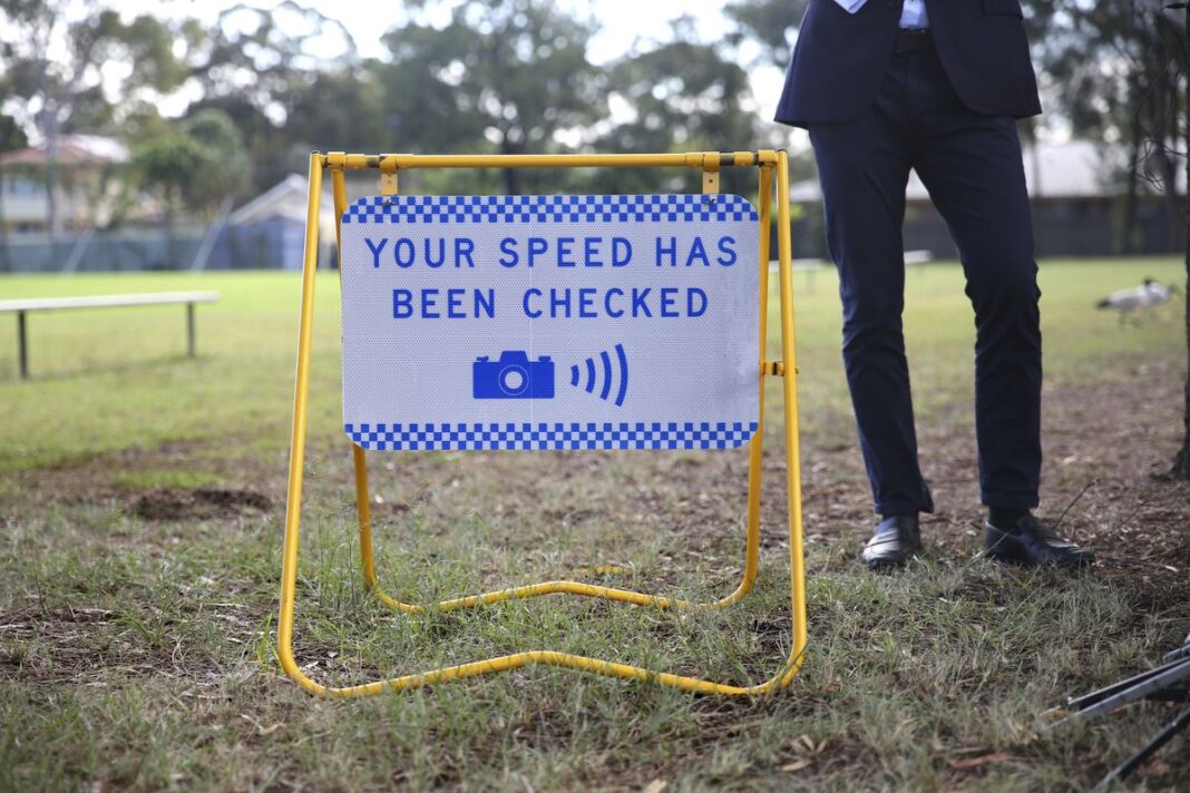 Average speed cameras will be trialled for light vehicles in NSW. (James Alcock SMH)