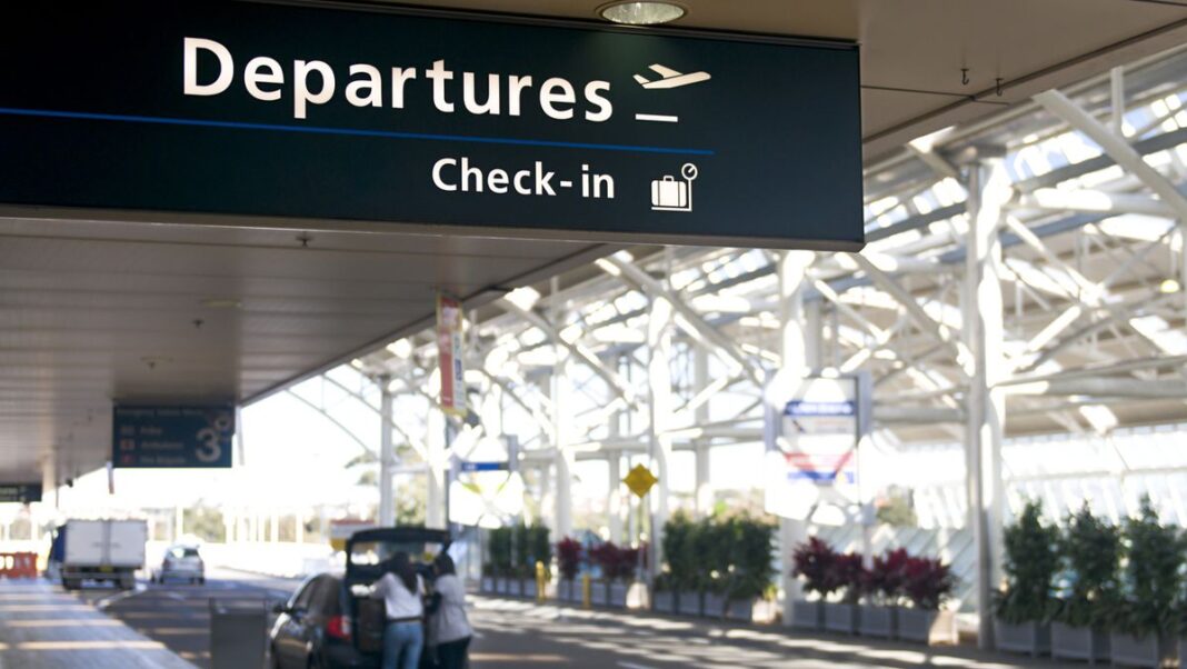 A man has been rushed to hospital this morning after he was hit by a minibus outside Sydney International Airport. ﻿ (Getty)