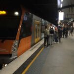 4.The last-ever train made its way along Sydney’s T3 Bankstown line this morning, packed with enthusiasts. (Nine)